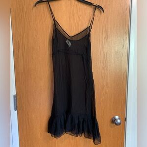 Black Blumarine slip, Italian lingerie, small